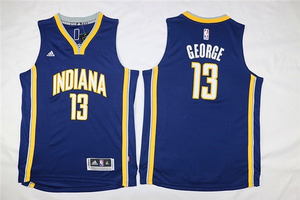 NBA Youth Indlana Pacers 13 Paul George purple Jerseys